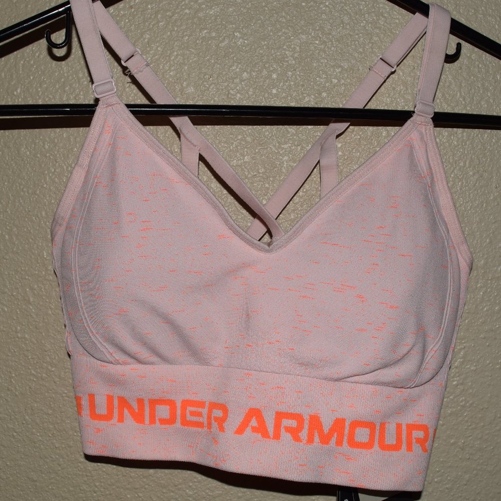 Under Armour UA Seamless Low-Impact Sports Bra Size M